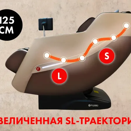 Массажное кресло FUJIMO KENKO F623 Business Edition Эспрессо