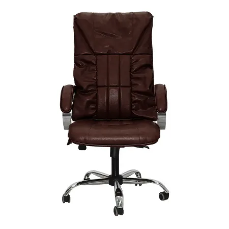 Офисное массажное кресло EGO BOSS EG1001 LKFV Шоколад (Арпатек)