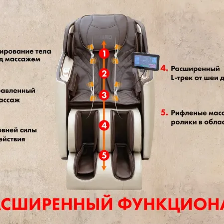 Массажное кресло FUJIMO KENKO Эспрессо
