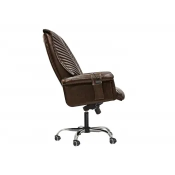 Офисное массажное кресло EGO President EG1005 ШОКОЛАД (Арпатек)