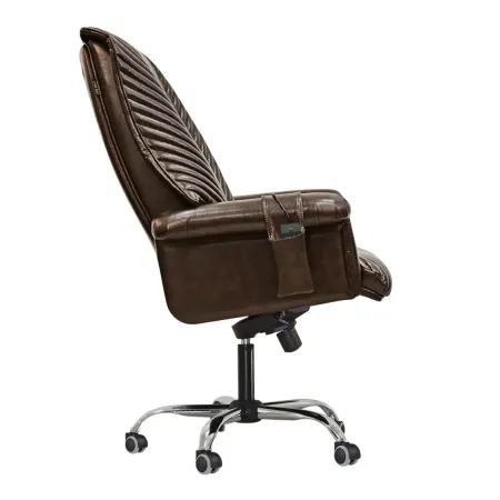 Офисное массажное кресло EGO President EG1005 ШОКОЛАД (Арпатек)