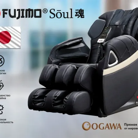 Массажное кресло FUJIMO SOUL F730 Черный