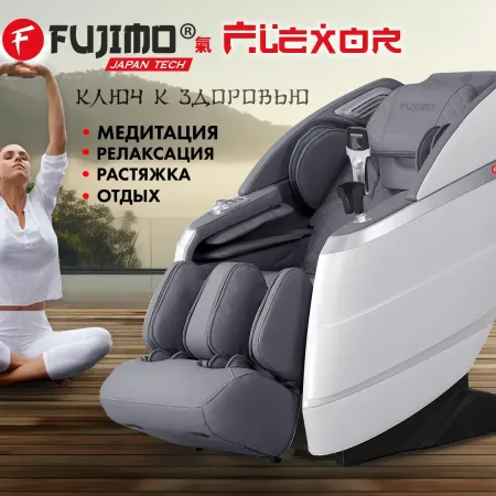 Массажное кресло FUJIMO FLEXOR F500 Grey