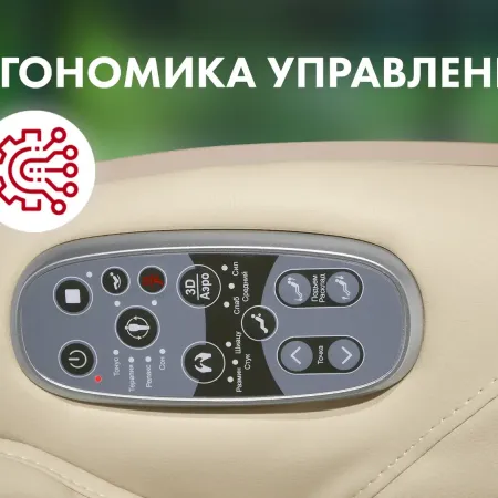 Мобильное массажное кресло FUJIMO CYBER LOUNGE F303 Бежевый