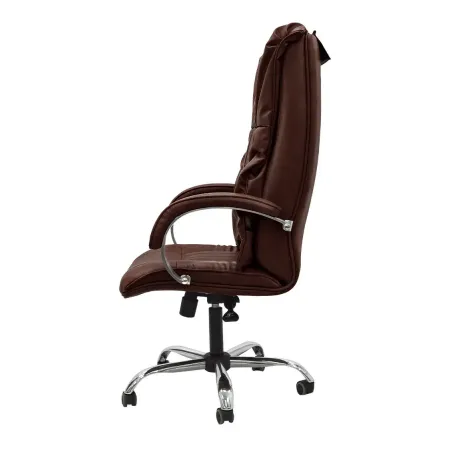 Офисное массажное кресло EGO BOSS EG1001 LKFV Шоколад (Арпатек)