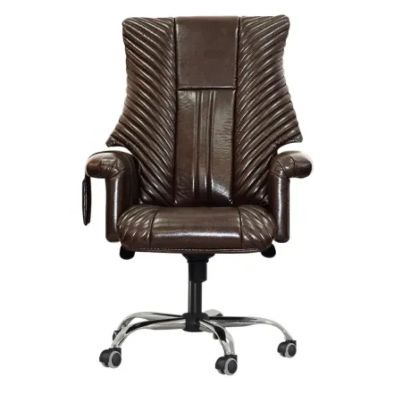 Офисное массажное кресло EGO President EG1005 ШОКОЛАД (Арпатек)