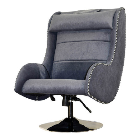 Массажное кресло EGO Max Comfort EG3003 СИЛЬВЕР (Микрошенилл)