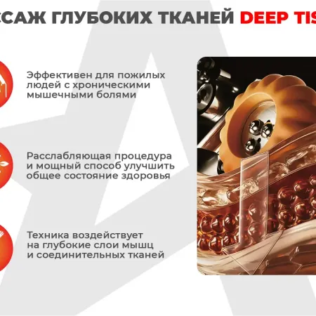 Ультра премиум массажное кресло D_Core 2 Черный
