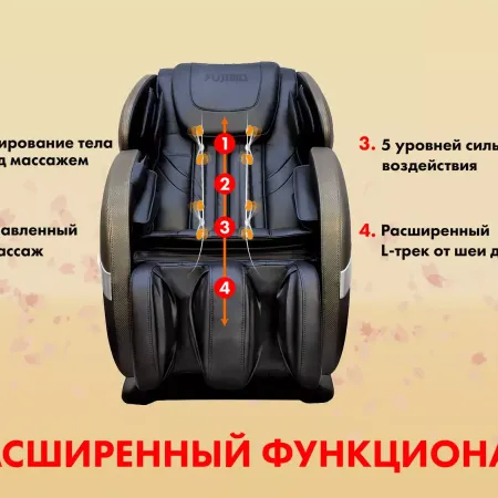 Массажное кресло FUJIMO QI business Графит