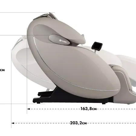 Массажное кресло FUJIMO CYBER ATLANT 4D+ F707 Taupe