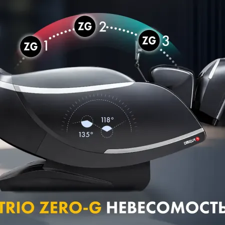 Массажное кресло FUJIMO GURU2 F800 Серый