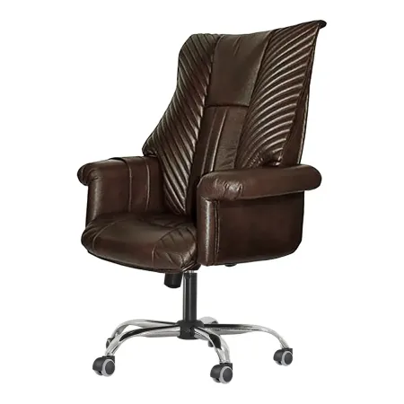 Офисное массажное кресло EGO President EG1005 ШОКОЛАД (Арпатек)